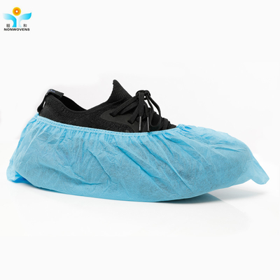 Non Slip Disposable Shoe Covers Polypropylene for Clinics Hospitals